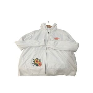 Disney Cruise Line White Full Zip Hoodie Mickey Minnie Touch of Paradise XL